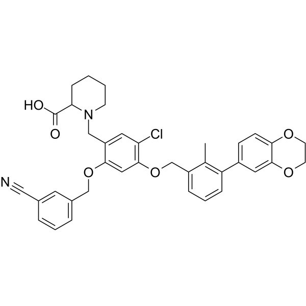 BMS-1166-N-piperidin-COOH č. CAS:2447066-00-2